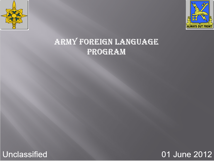 Army Language Program