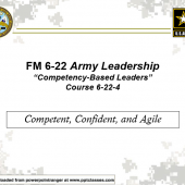 Army Leadership-Competency(FM 6-22)