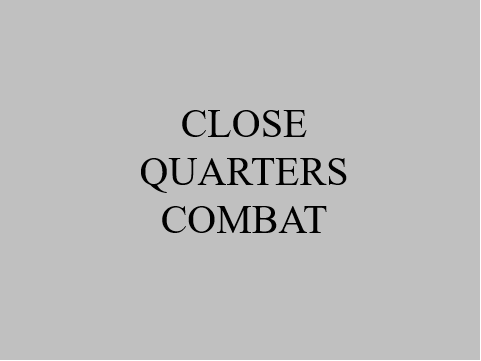Close Quarters Combat 1,996