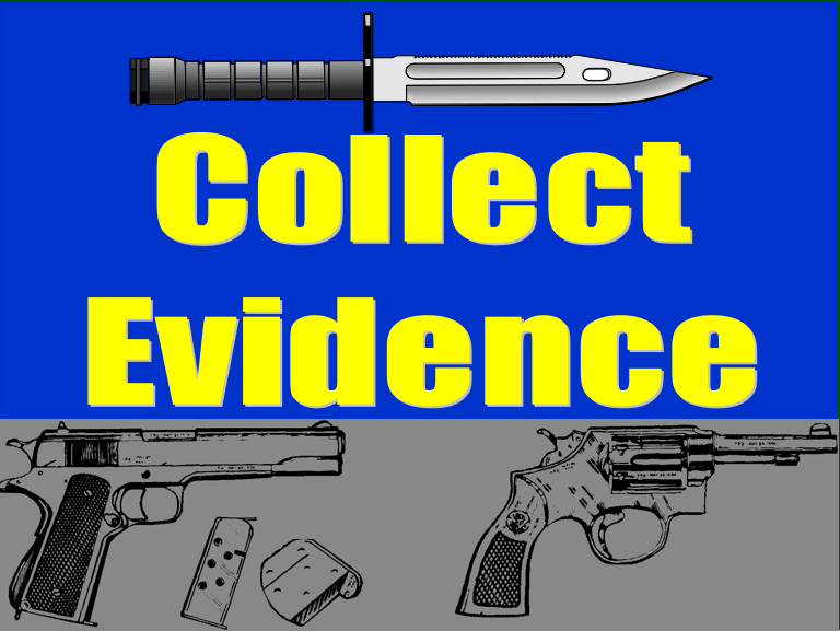 Collect Evidence with Detainee Ops