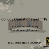 Convoy TTPs