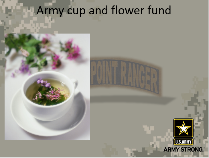 Cup and Flower Fund (Army)