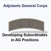 Develop Subordinates (AG)