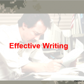 Effective Army Writing Class