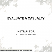 Evaluate Casualty