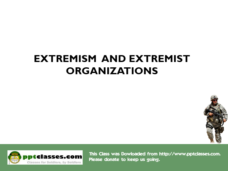 Extremism, v2