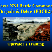 FBCB2 Operator Training