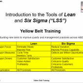 Introduction to Lean Six Sigma