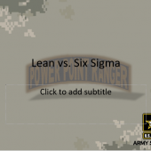 Lean vs. Six Sigma