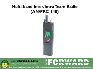 MBITR, AN/PRC-148 - PowerPoint Ranger, Pre-made Military PPT Classes