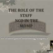 MDMP and the NCO Perspective