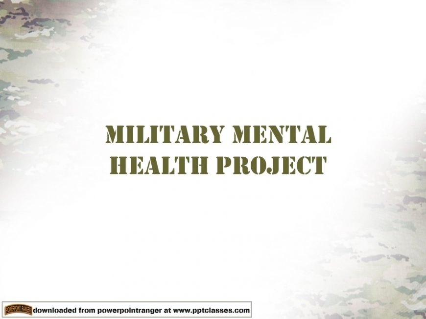 Military Mental Health Project