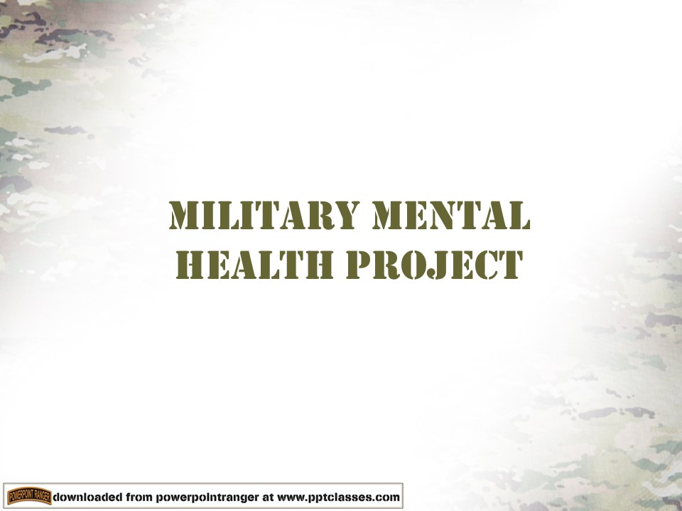 mental health project