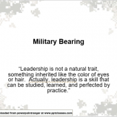 Military Bearing