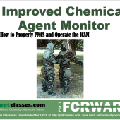 Operate the Improved Chemical Agent Monitor (ICAM)