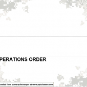 Operations Order