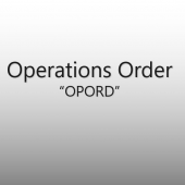 Operations Order