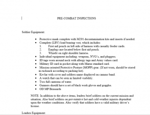 PCI/PCC Checklist - PowerPoint Ranger, Pre-made Military PPT Classes