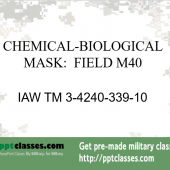 PMCS M40 Protective Mask