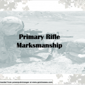 Preliminary Rifle Marksmanship (PMI)