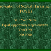 POSH and Sexual Harassment