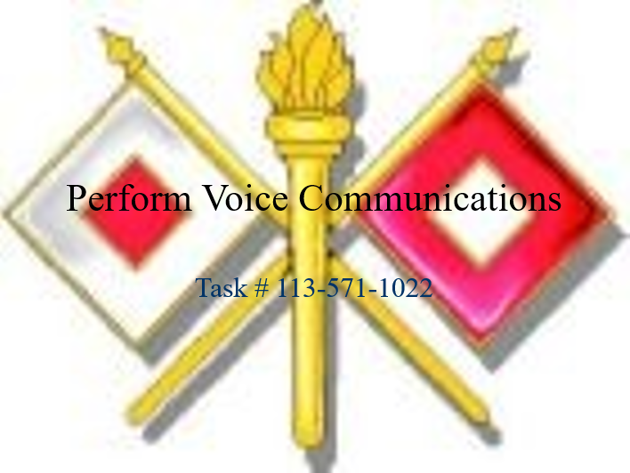 Perform Voice Communications v2