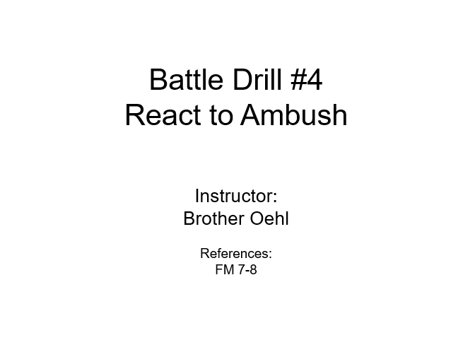 React to Ambush BD4 318