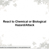 React to Chem-Bio Attack