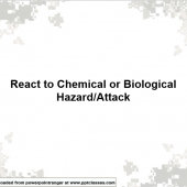 React to Chemical or Biological Attack