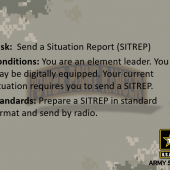 Send a SITREP