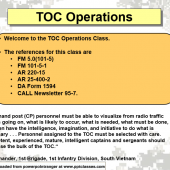 TOC Operations