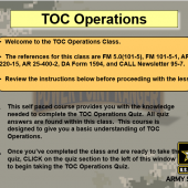 TOC Operations Version II