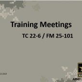 Training Meetings