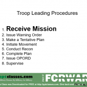 Troop Leading Procedures and MDMP