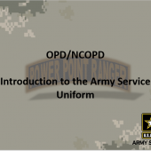 Introduction to the Army Service Uniform (ASU)