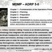 MDMP and ADRP 5.0