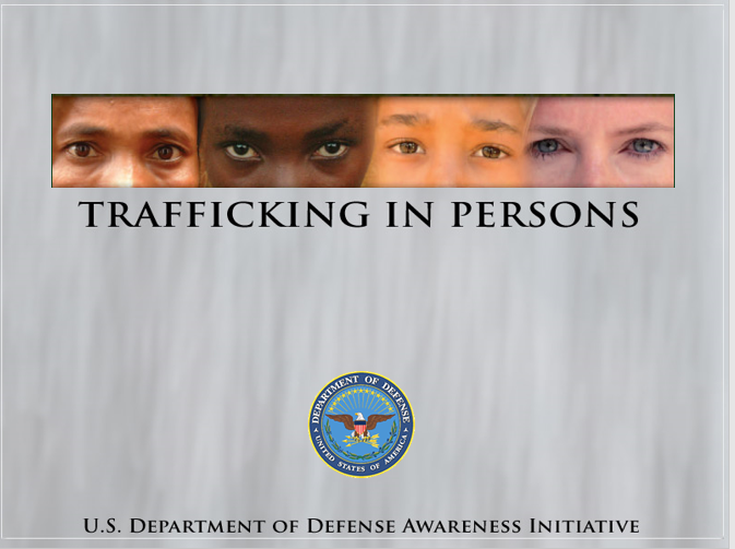 A power point class on trafficking in persons