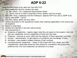 Adp - PowerPoint Ranger, Pre-made Military PPT Classes