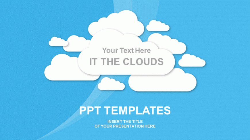 Clouds PPT Template
