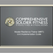 Master Resilience Training (MRT) Implementation Guidelines