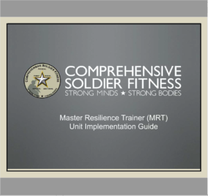 Master Resilience Training (MRT) Implementation Guidelines - PowerPoint ...