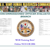 Online NCOER Training Guide_24JUL06