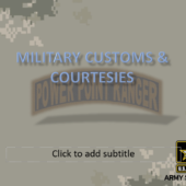 Customs and Courtesies (Army)